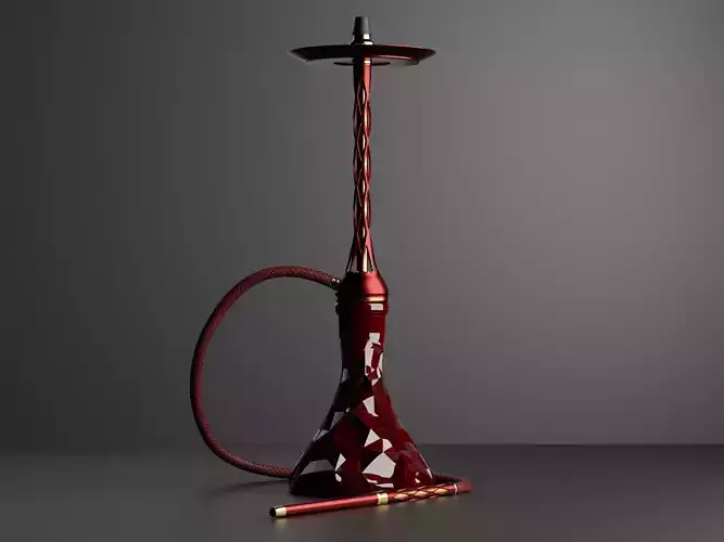 Modern Hookah Shisha 3D model