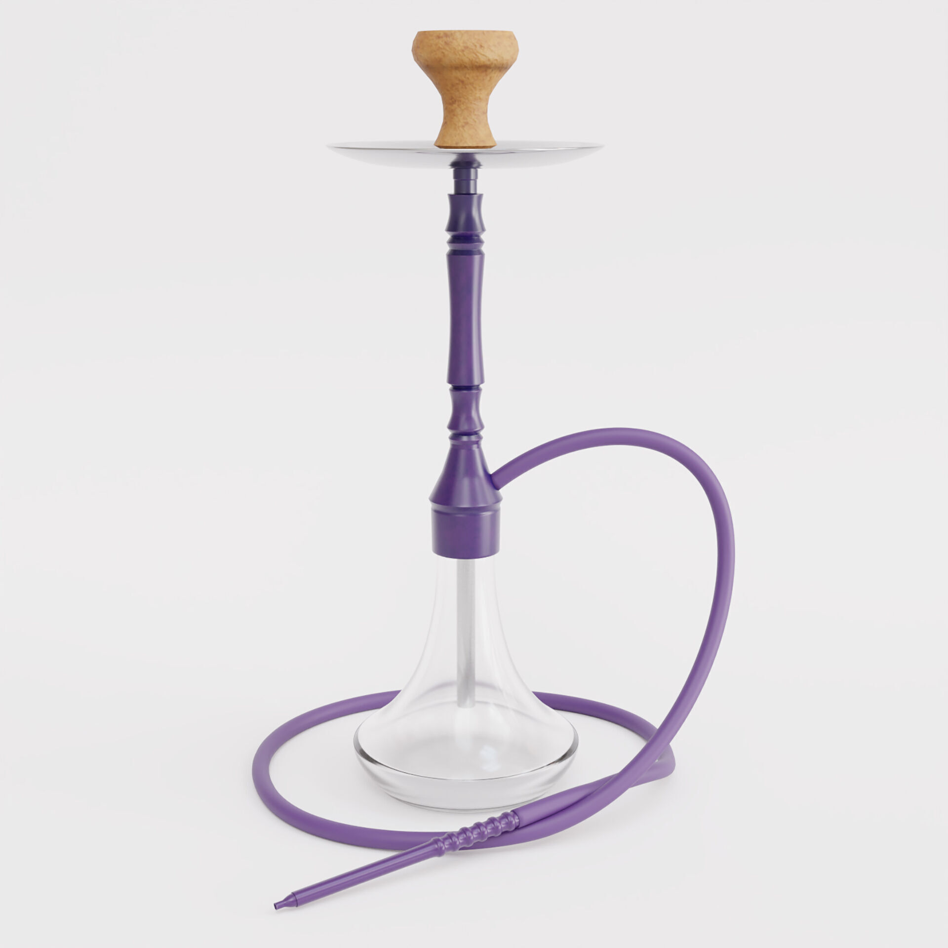 Hookah 3D model_1