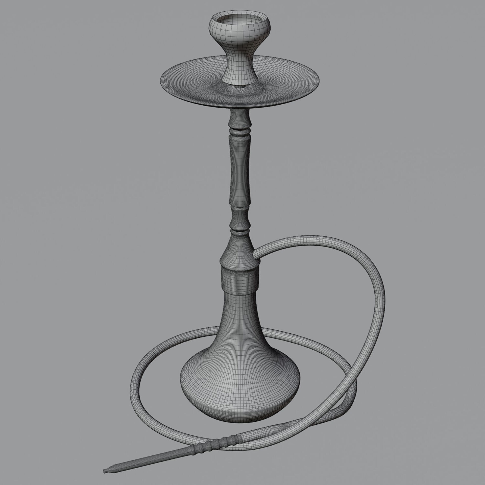 Hookah 3D model_7
