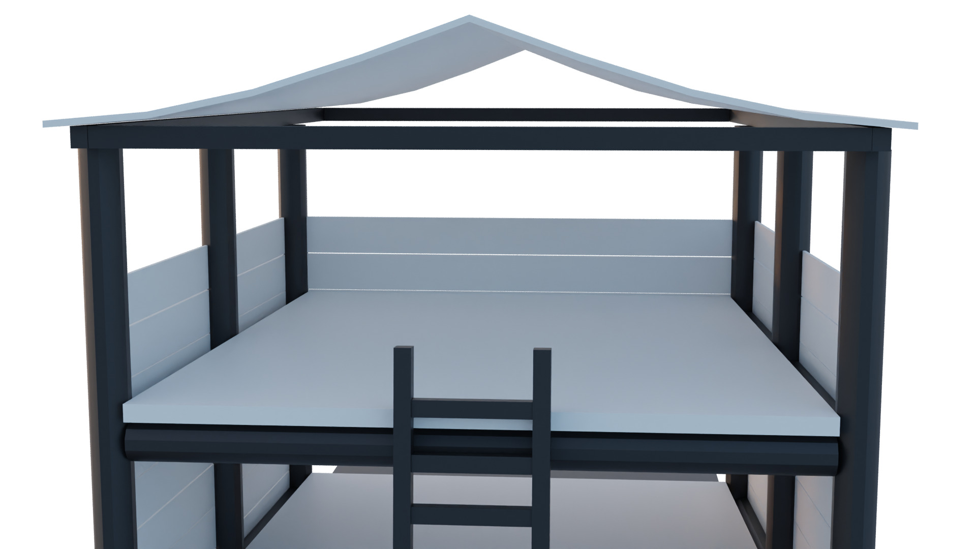 Lowpoly Base Siege Weapons Low-poly 3D model_10