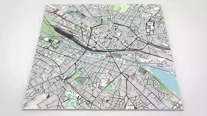 Cityscape Valenciennes France