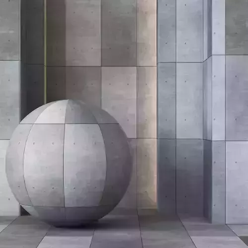 Concrete Panel Texture 4K - Seamless