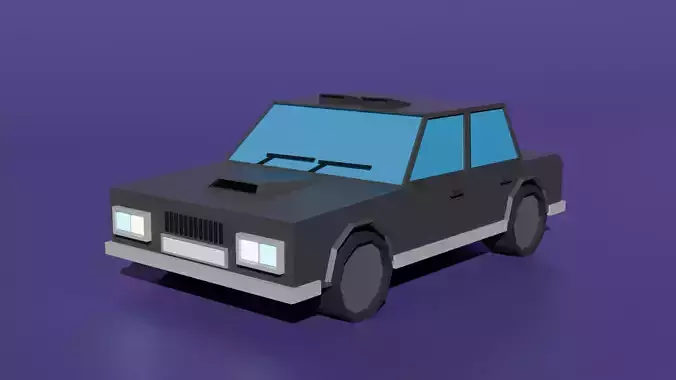 Car model for games