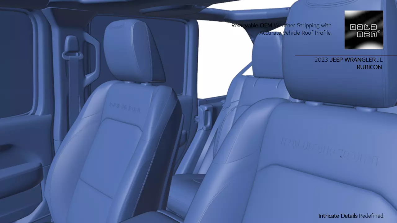 2023 Jeep Wrangler RUBICON JL 3D Scan Surface FBX Data 3D model_12