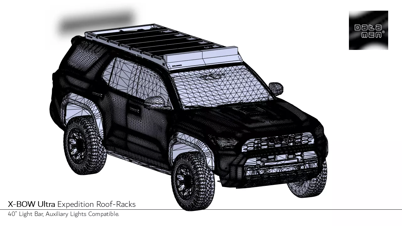 2023 Jeep Wrangler RUBICON JL 3D Scan Surface FBX Data 3D model_32
