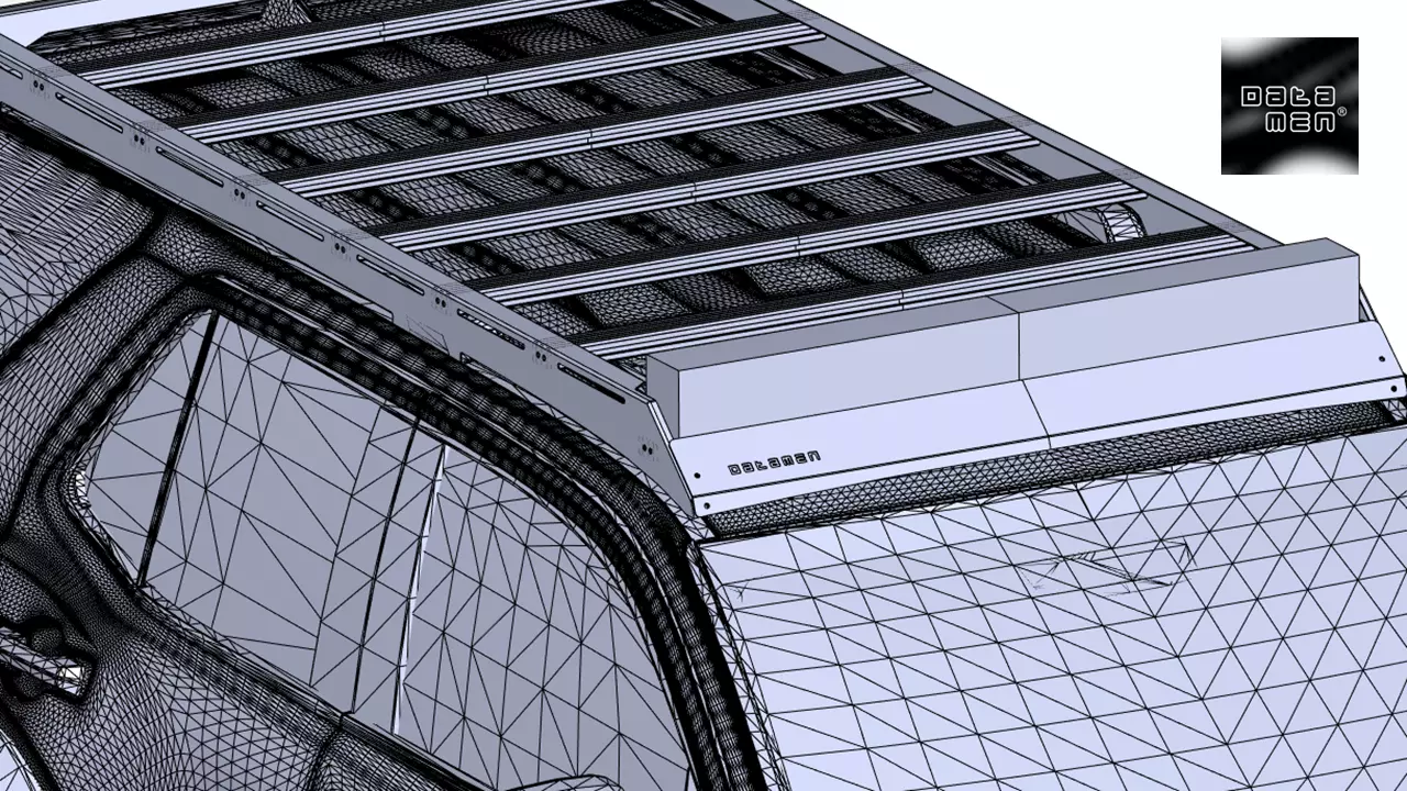 2023 Jeep Wrangler RUBICON JL 3D Scan Surface FBX Data 3D model_33