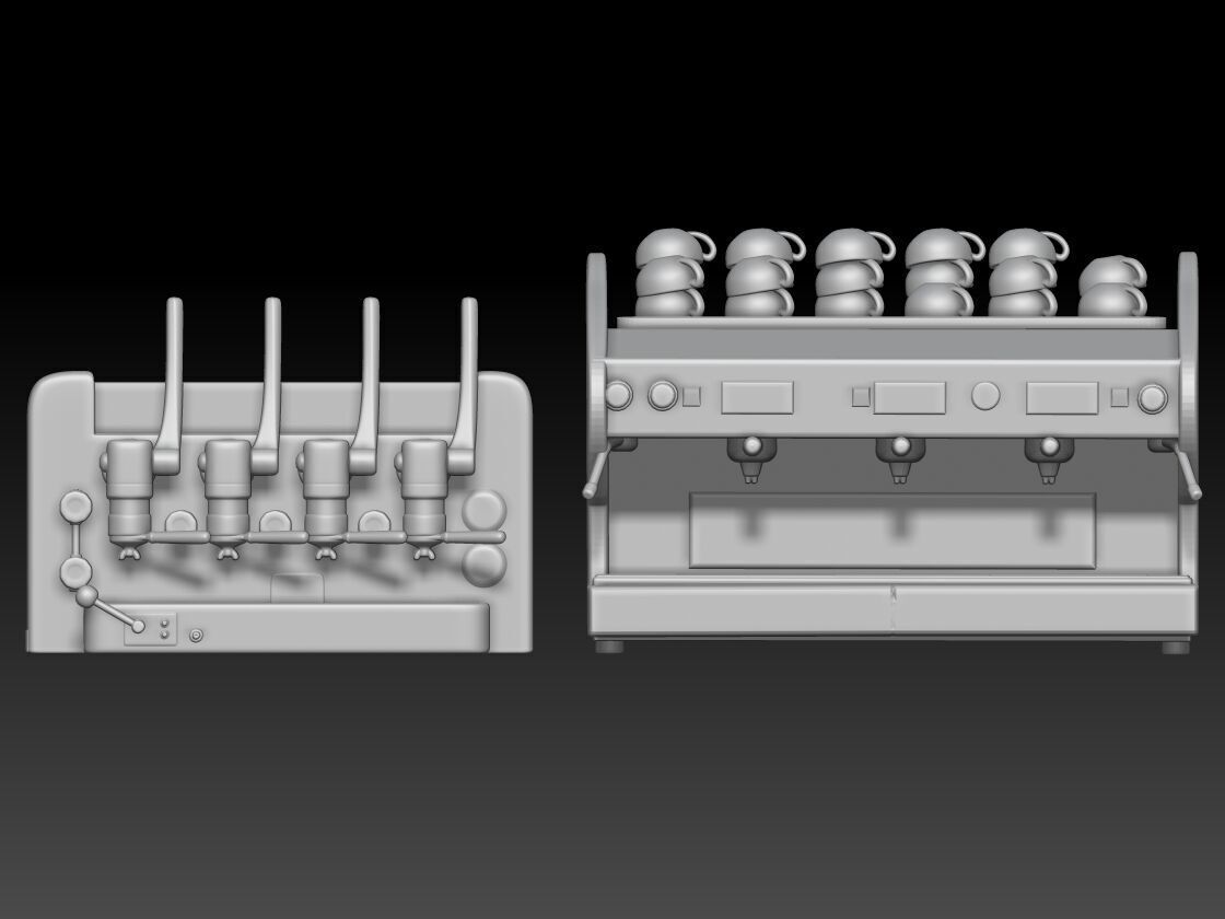coffee shop props 3D print model_3