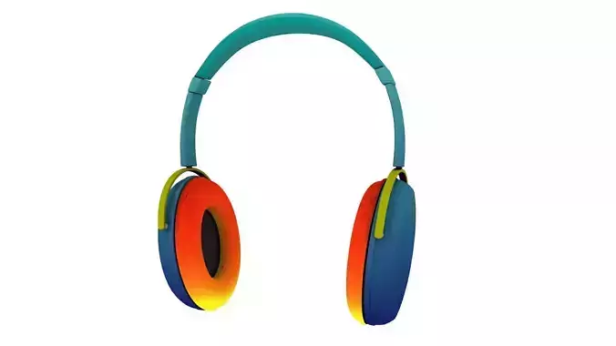 stylish cartoon headphones