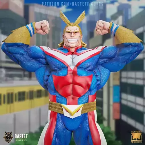 All Might I My Hero Academia 3D print model
