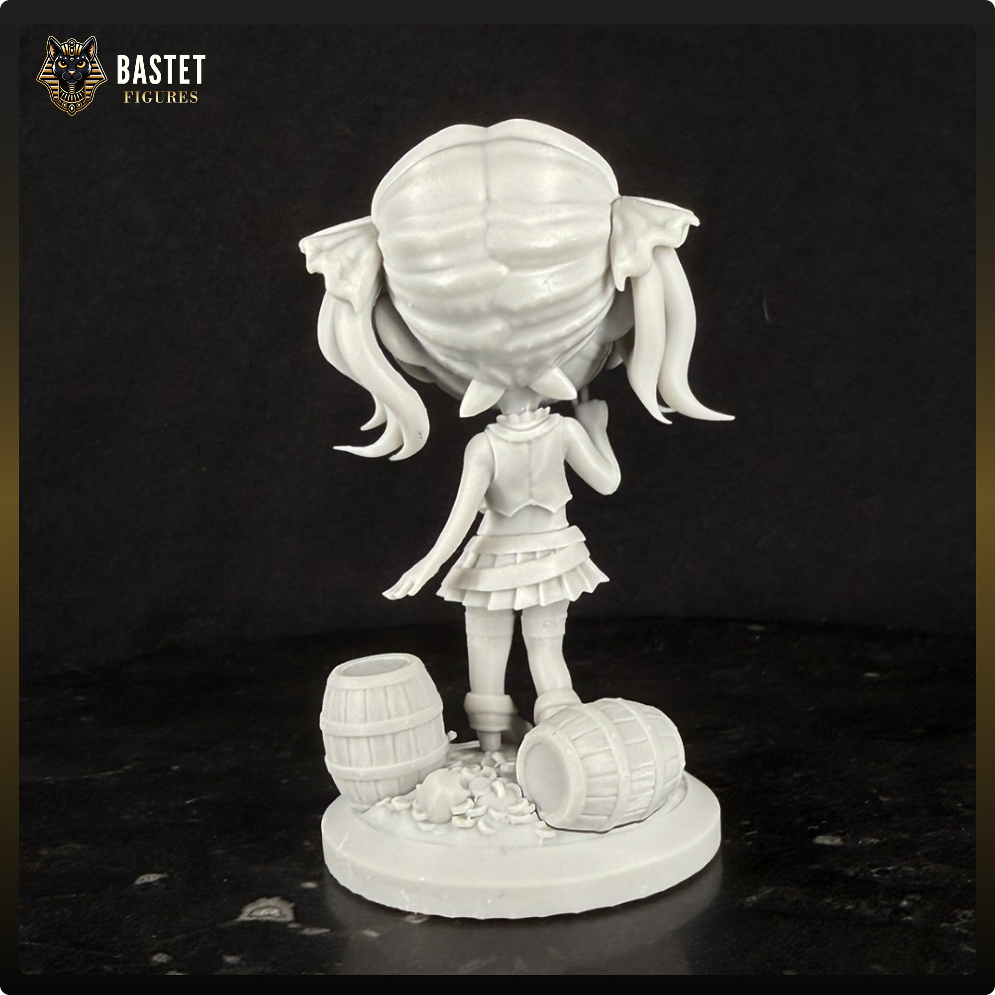 Houshou Marine I Vtuber Chibi 3D print model_8