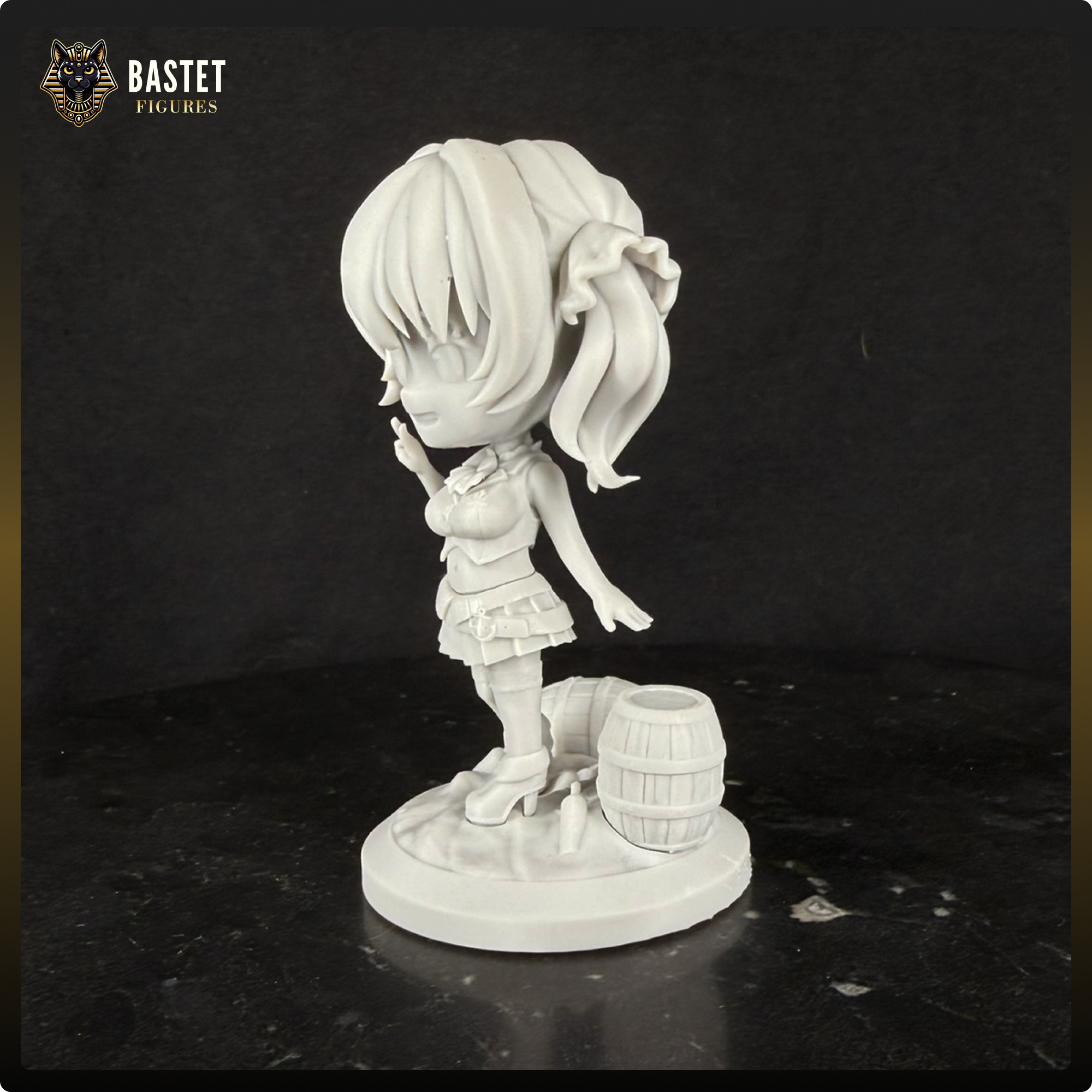 Houshou Marine I Vtuber Chibi 3D print model_9