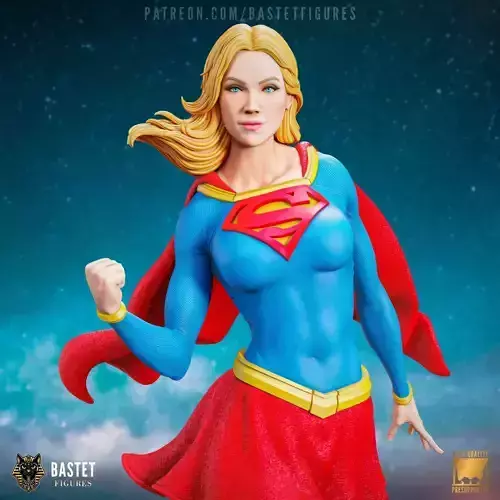 Supergirl I DC Comics 3D print model