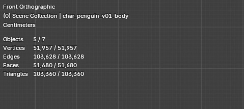 Penguin  3D Character 3D model_12