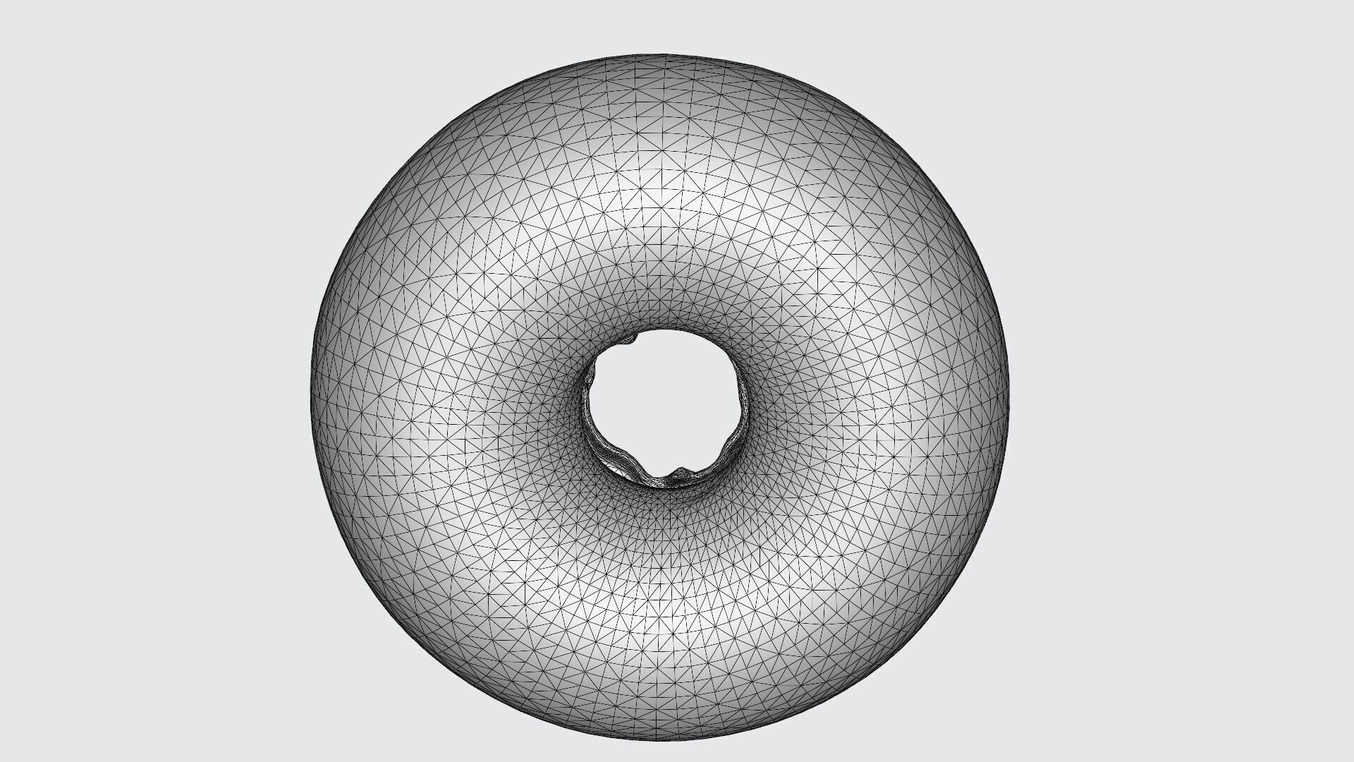 Delicious Chocolate Covered Ring Doughnuts 3d Render 3D model_7