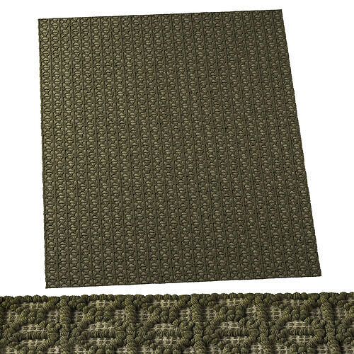 Indio carpet 3D model