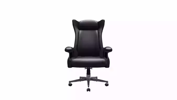 Adjustable Height Support  Executive Chair 3d Render