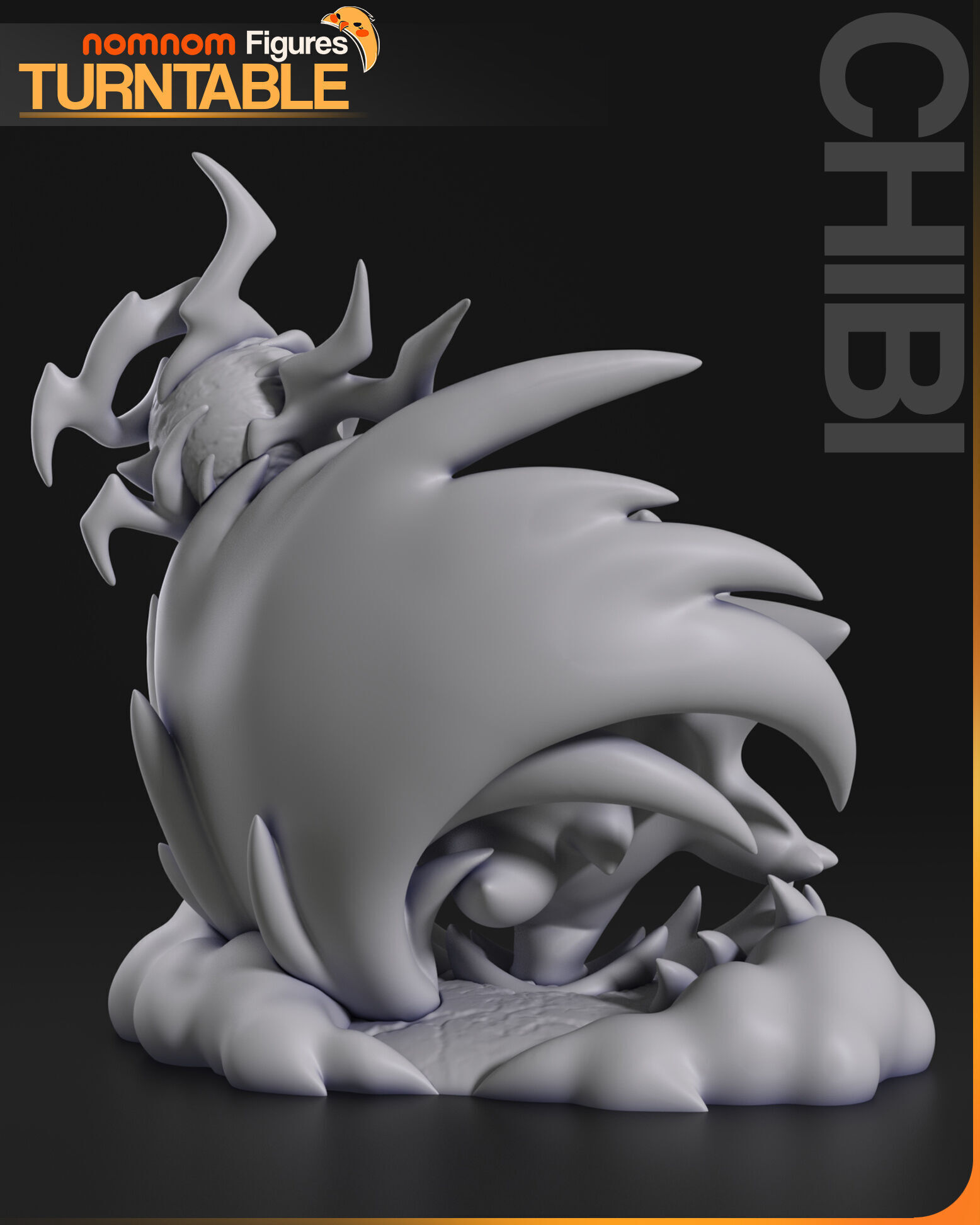 Chibi Gengar - Pokemon 3D print model_8