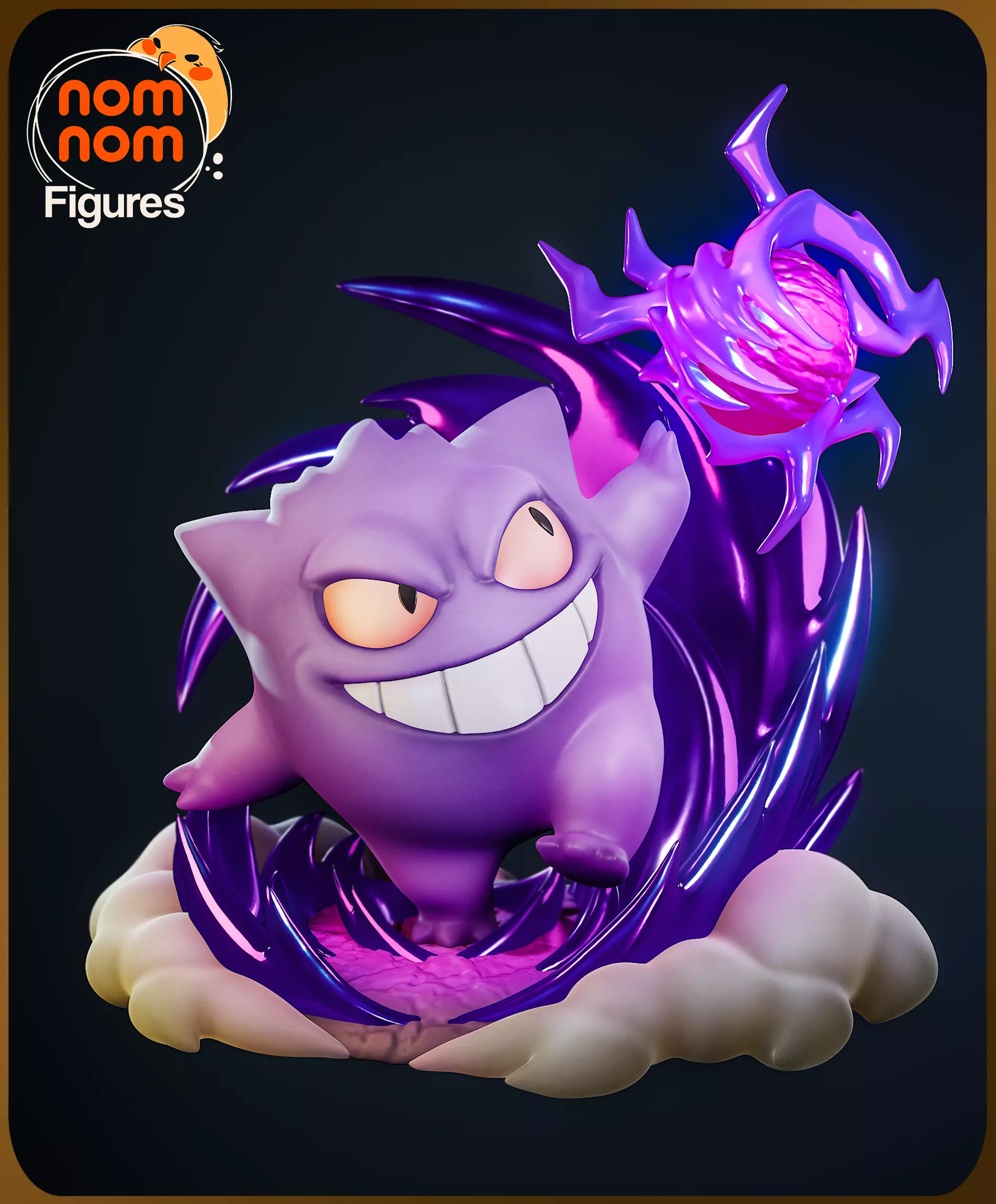Chibi Gengar - Pokemon 3D print model_0