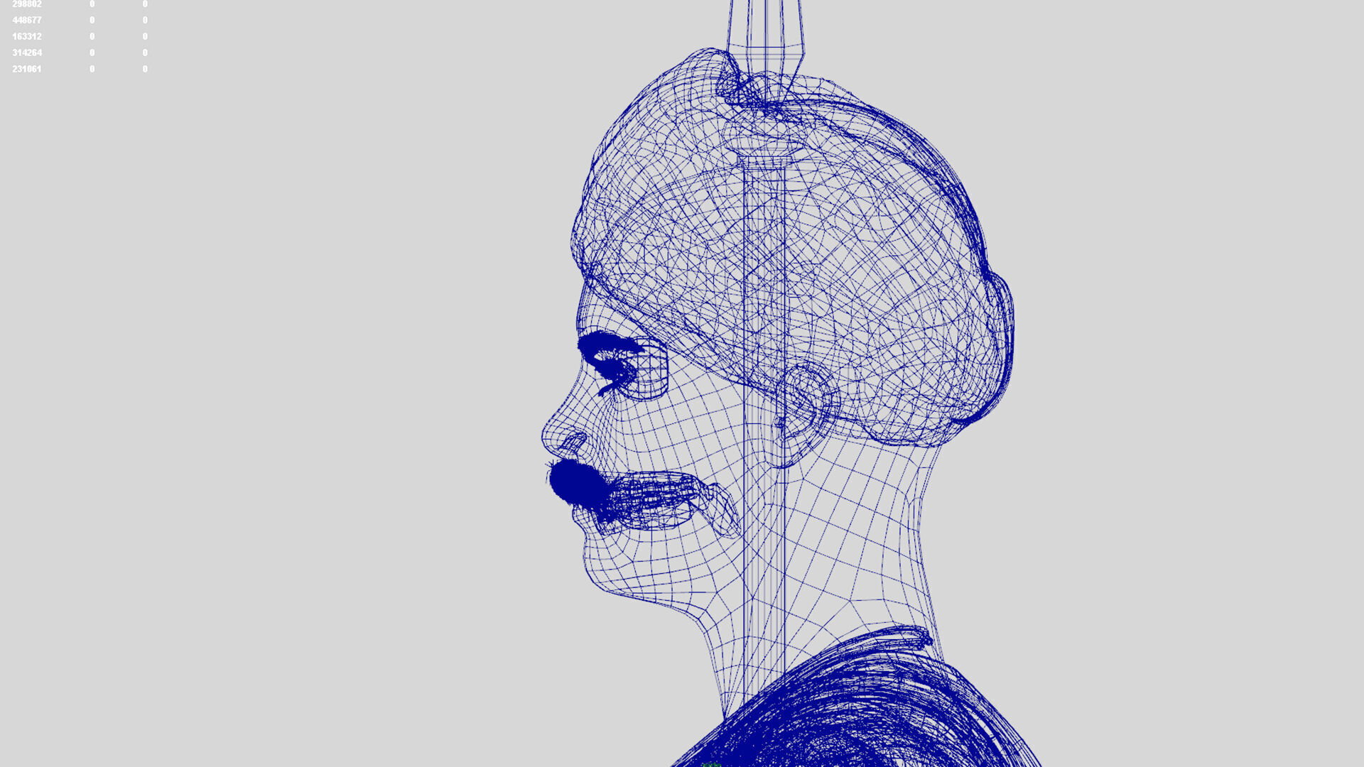 Historical indian soldier 3D model_6