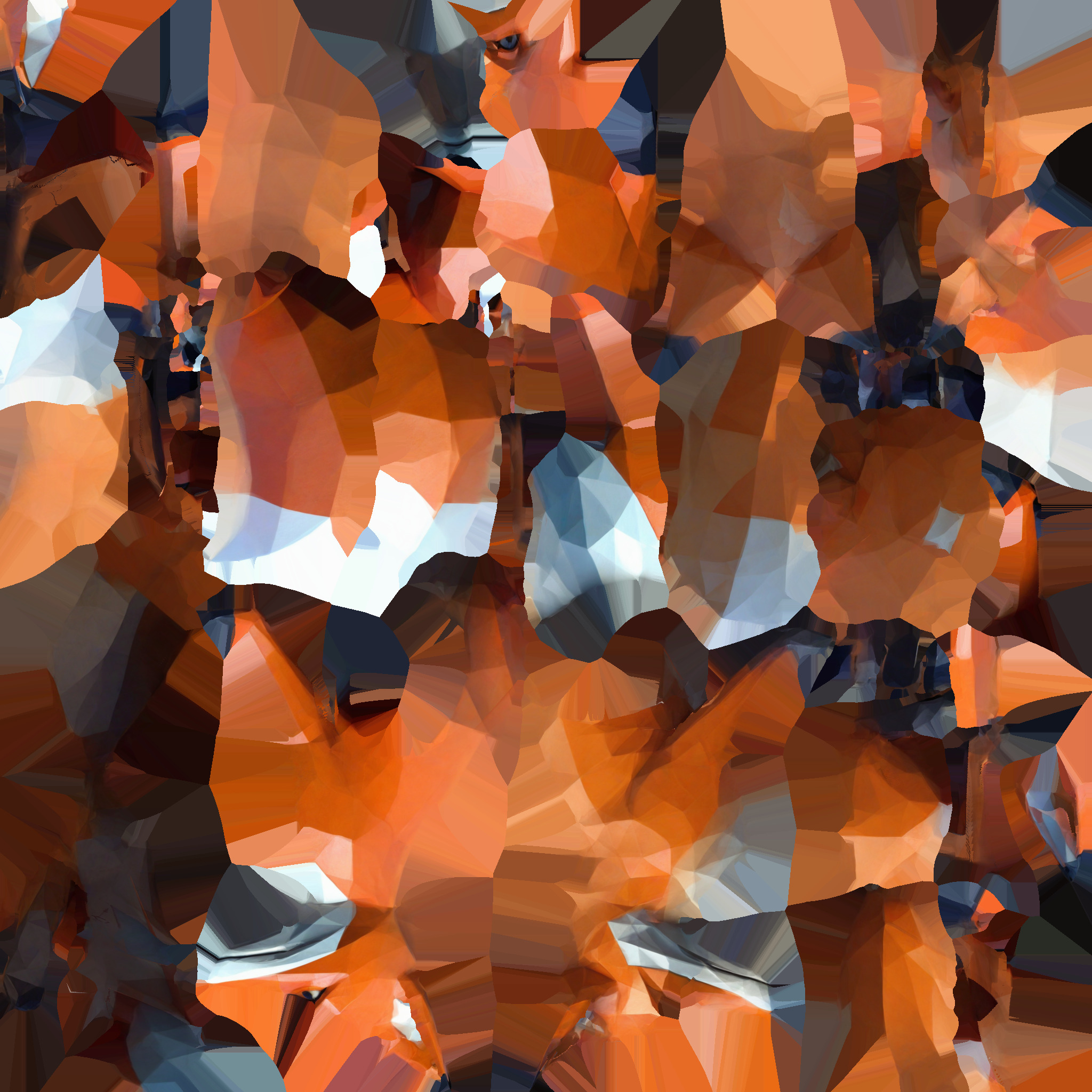 Red Fox Animal In The Natural Nice Chair 3d Render 3D model_8