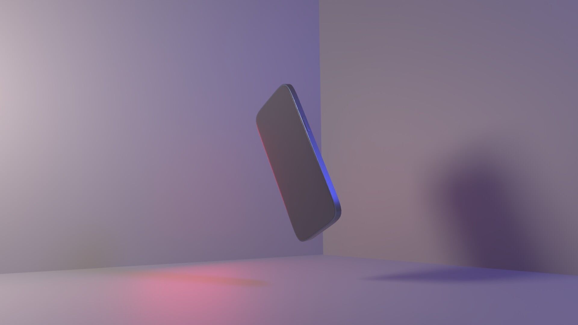 iPhone model Low-poly 3D model_3