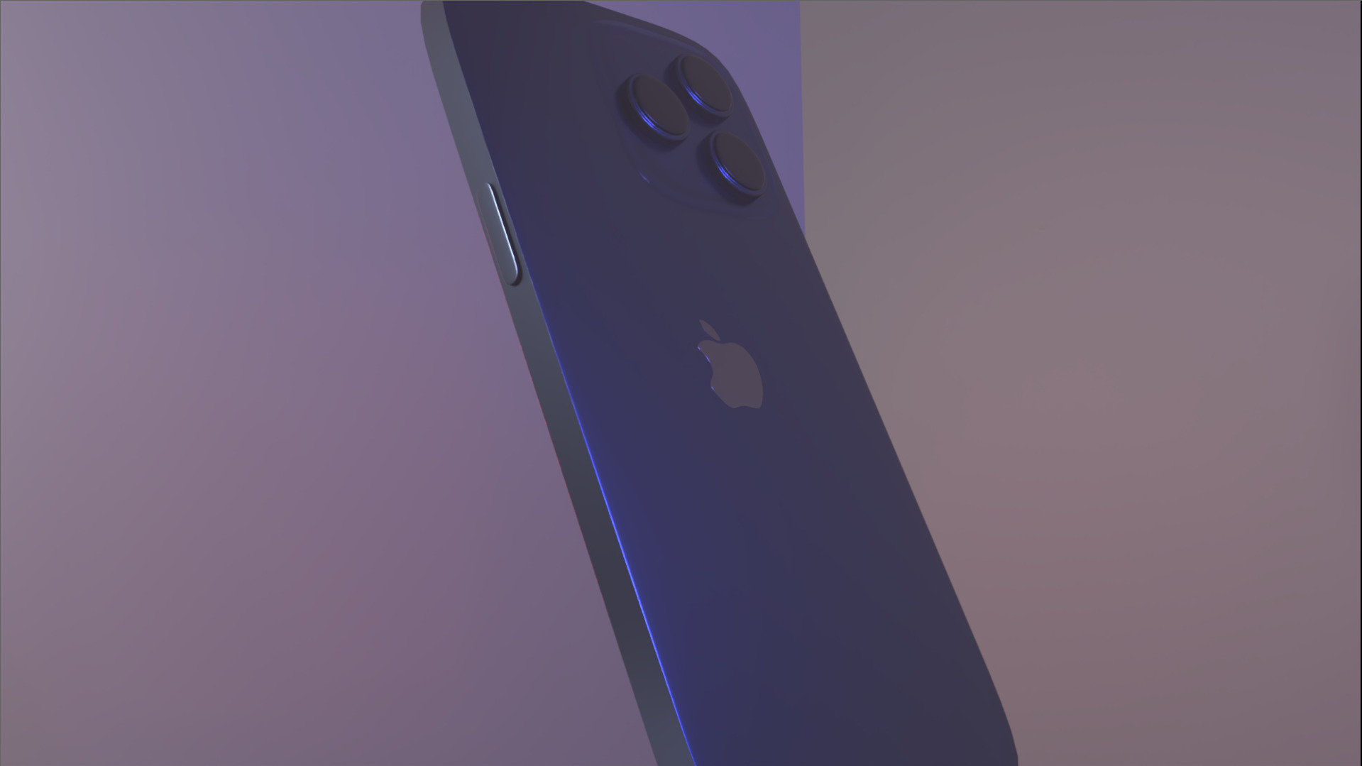 iPhone model Low-poly 3D model_2