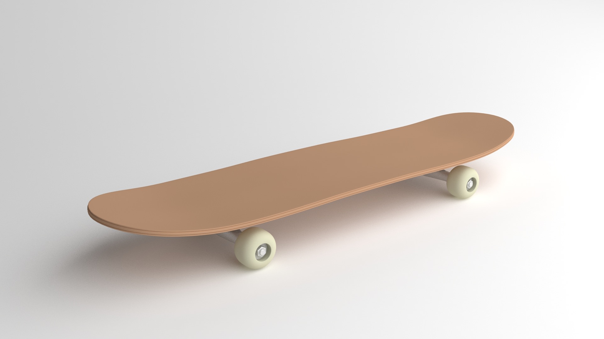 Skate - Editable Poly 3D model_1