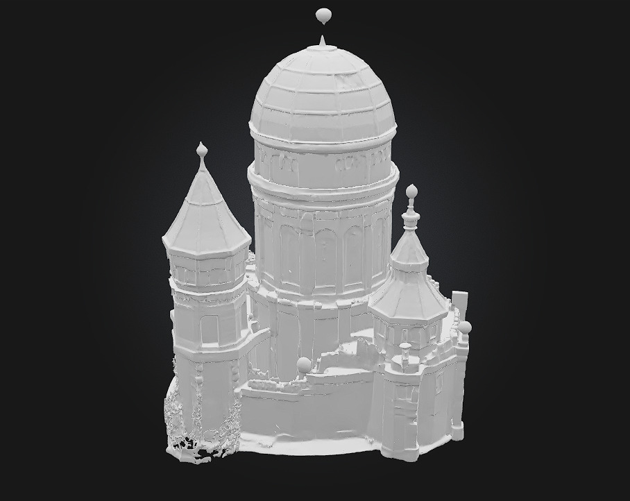 Observatory Tower 3D model_5