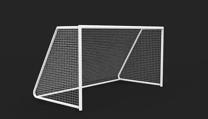 Soccer Goal Pos 3D model