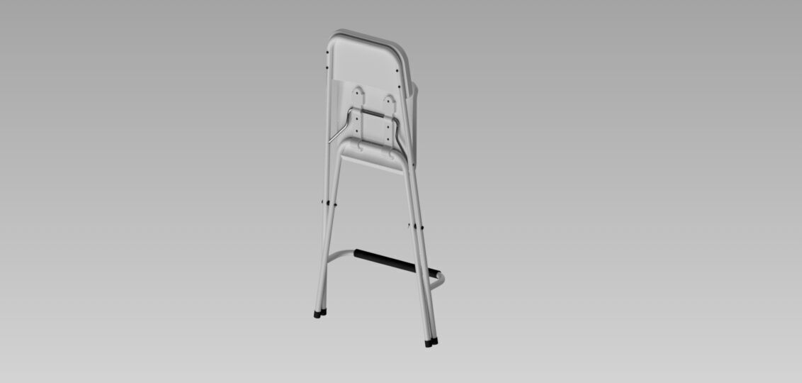 folding Chair 3D print model_2