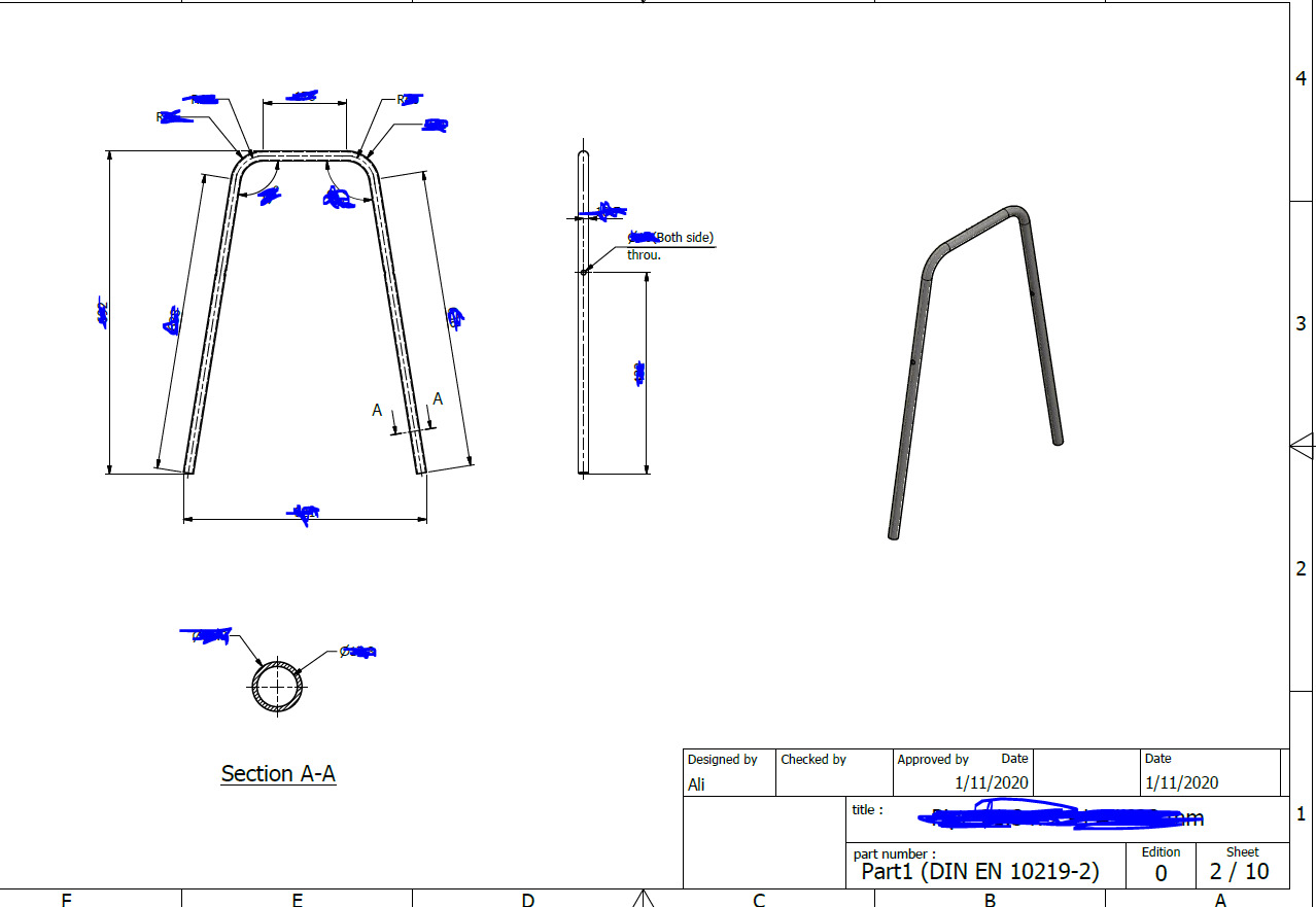 folding Chair 3D print model_3