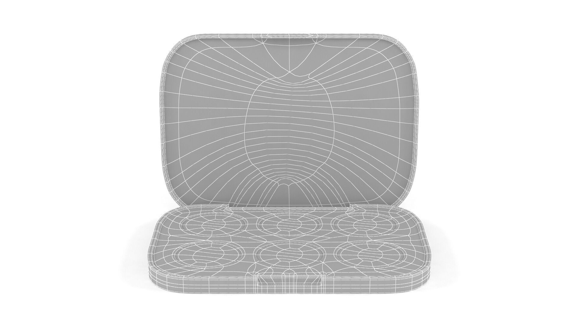 Eye Shadow Palette 3D model_6