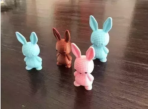 Kitten Bunny Model  3D print model