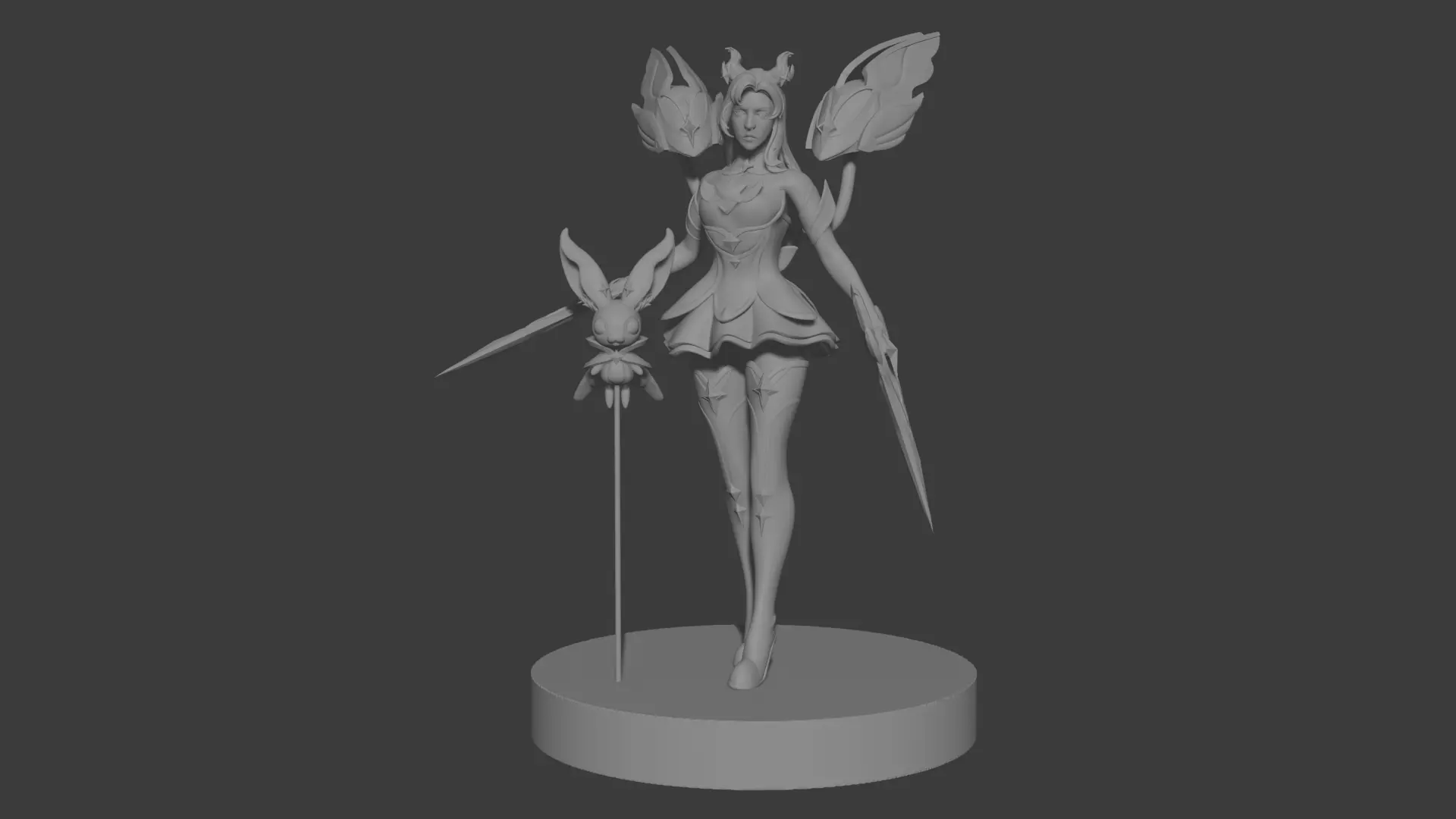 Fanart Star Guardian Kai sa League of Legends  3D print model_0
