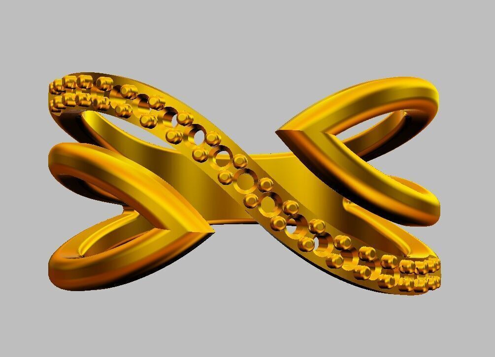 Diamond Ring 3D print model_14
