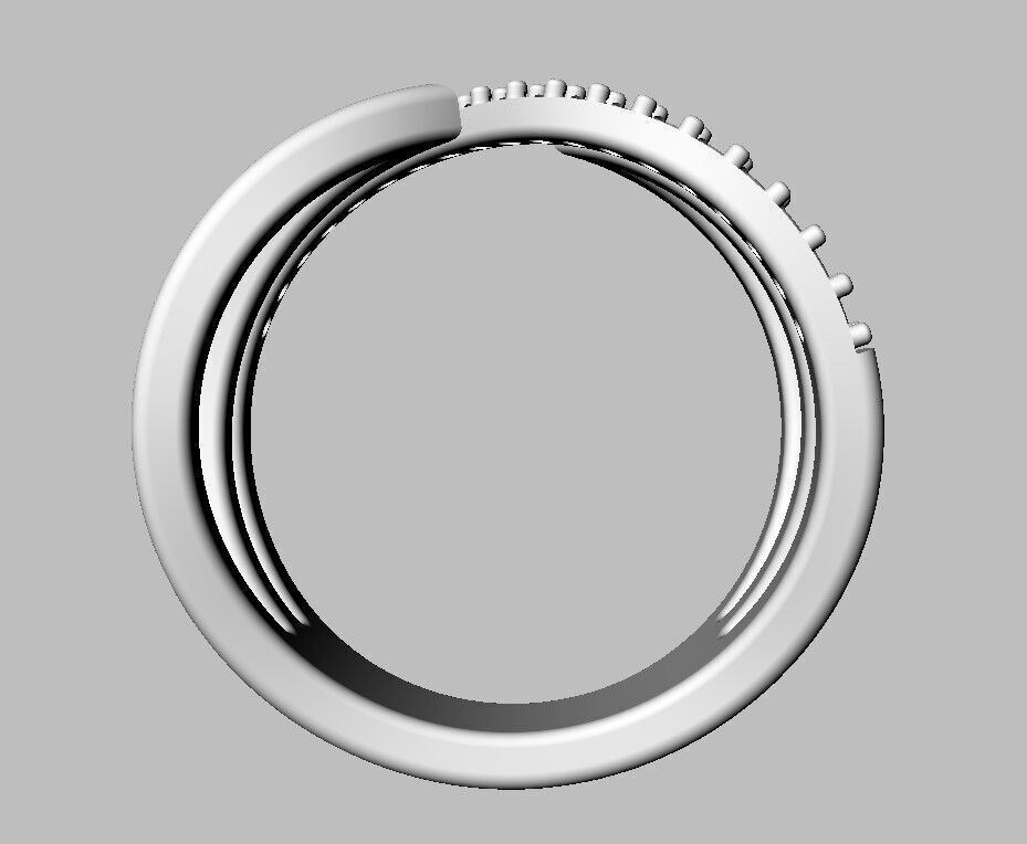 Diamond Ring 3D print model_20