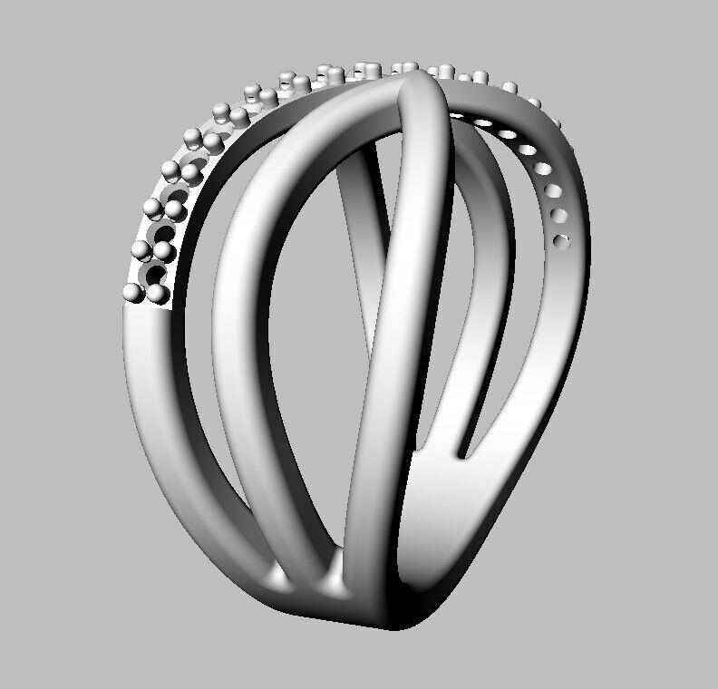 Diamond Ring 3D print model_18