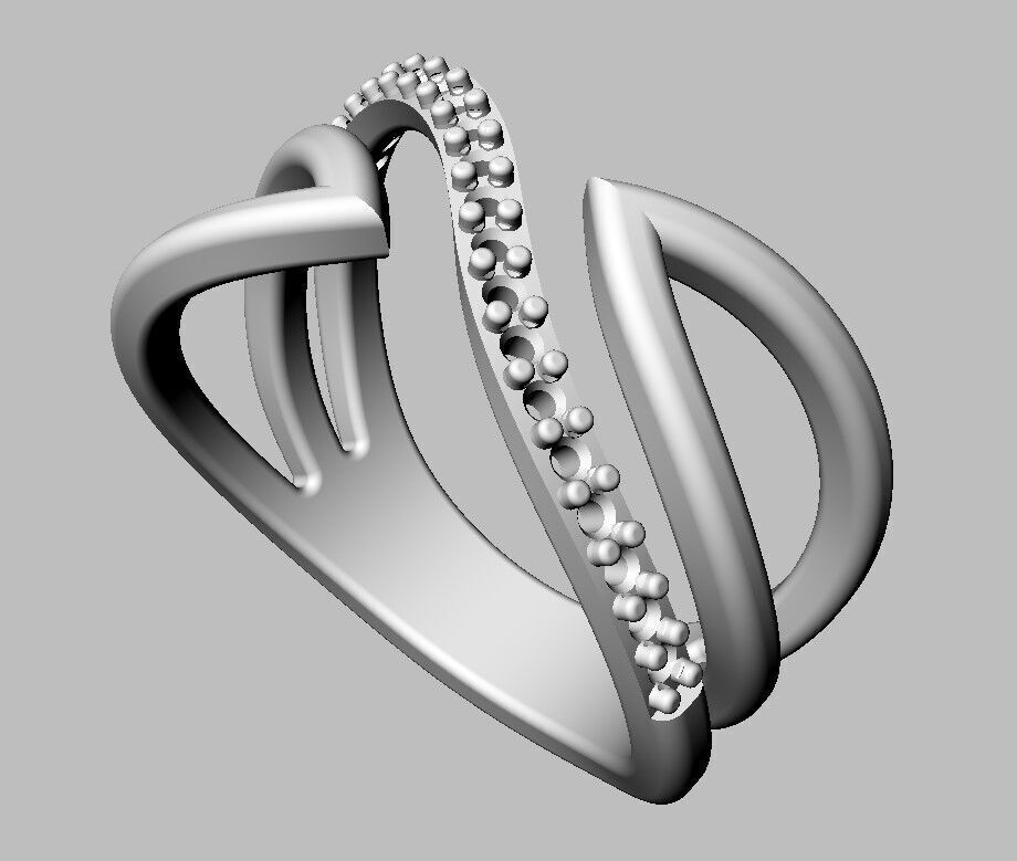 Diamond Ring 3D print model_17