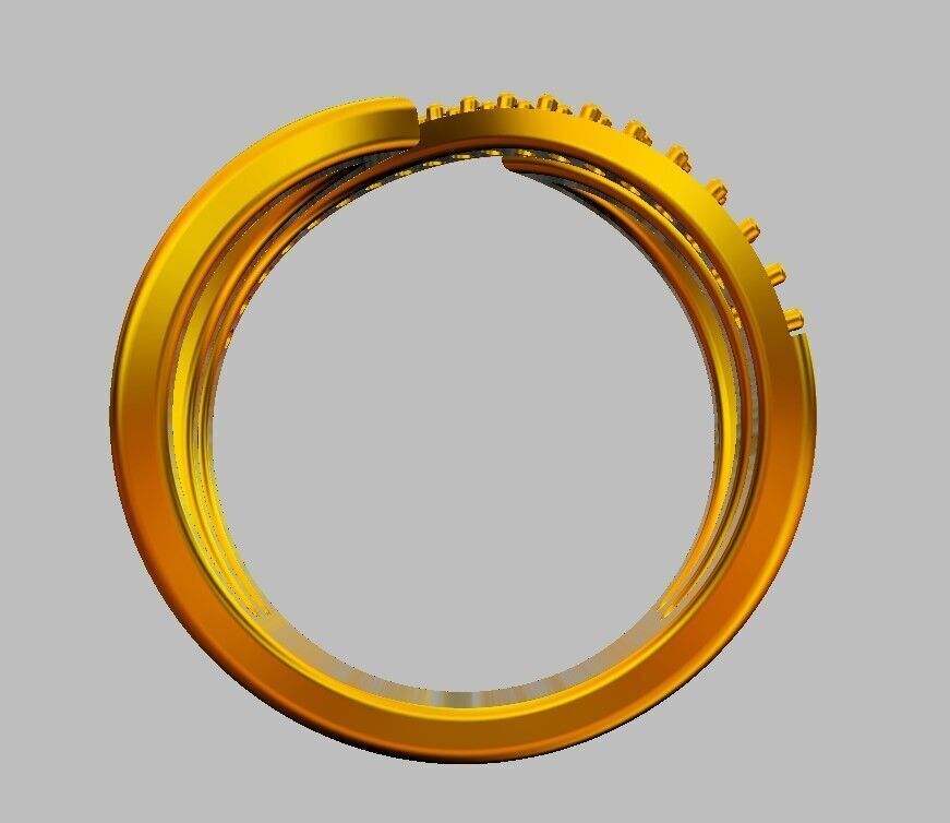 Diamond Ring 3D print model_13