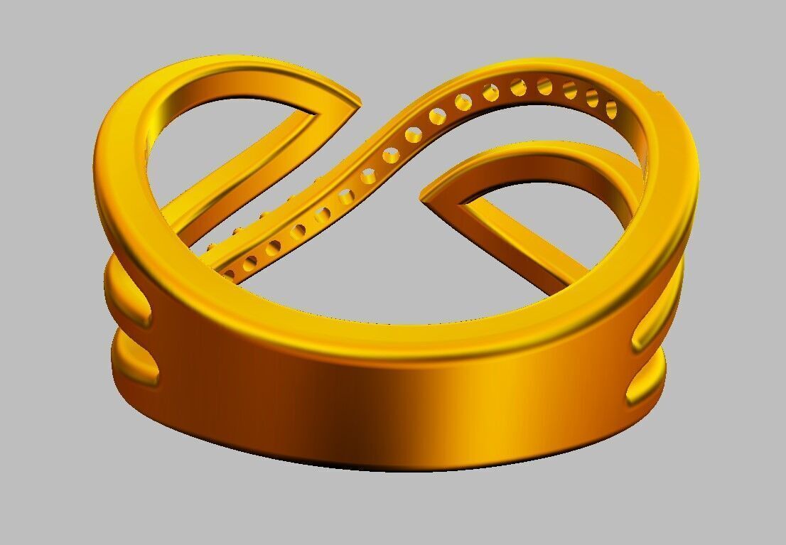 Diamond Ring 3D print model_15
