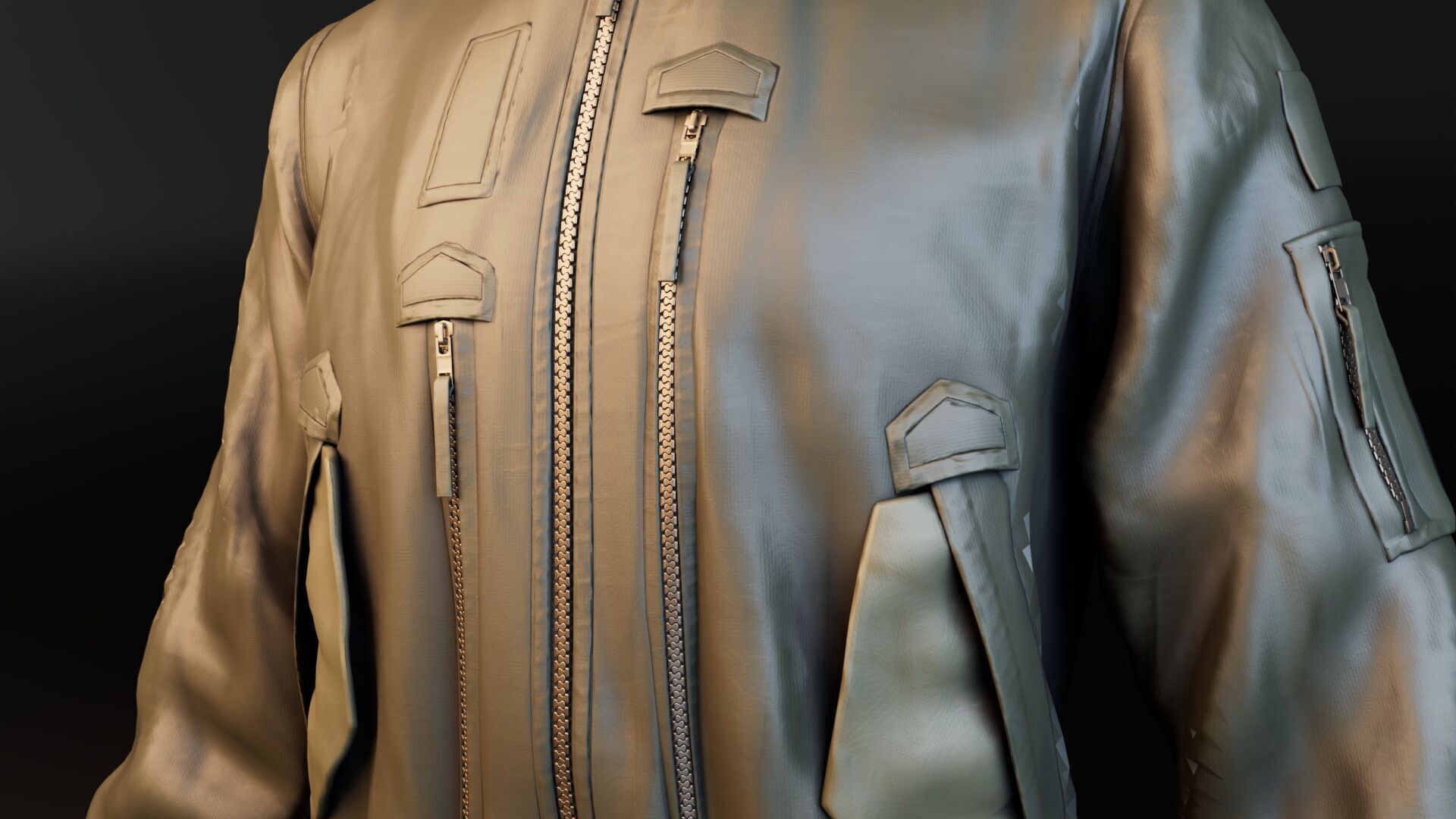 Jacket 3D model_5