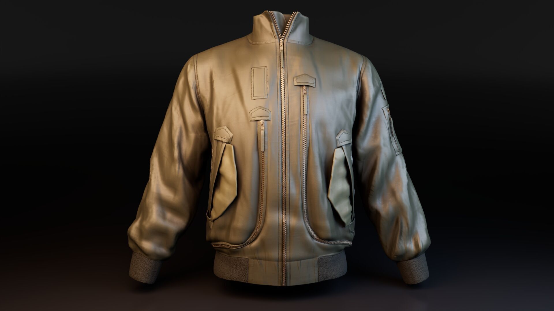 Jacket 3D model_2