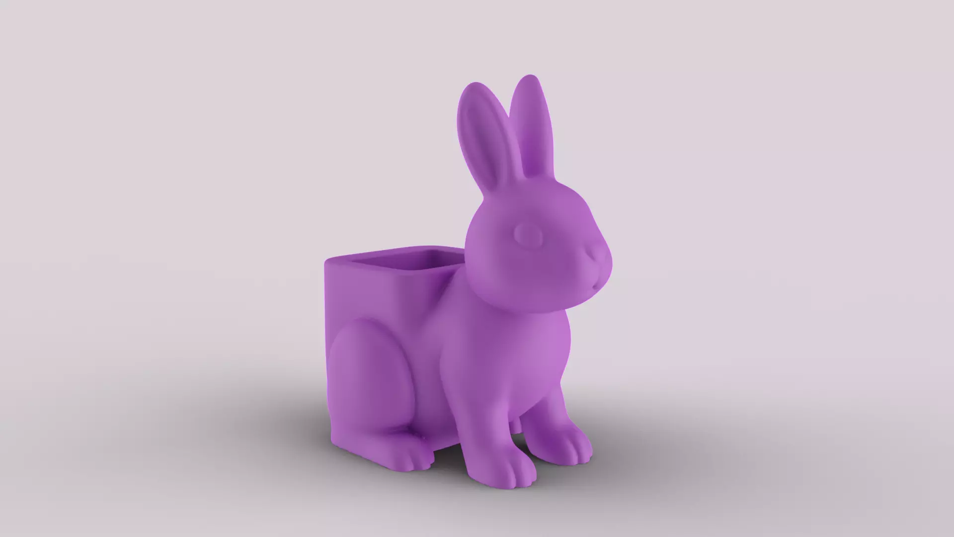 Bunny Planter - Desk Organizer 3D print model