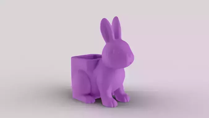 Bunny Planter - Desk Organizer