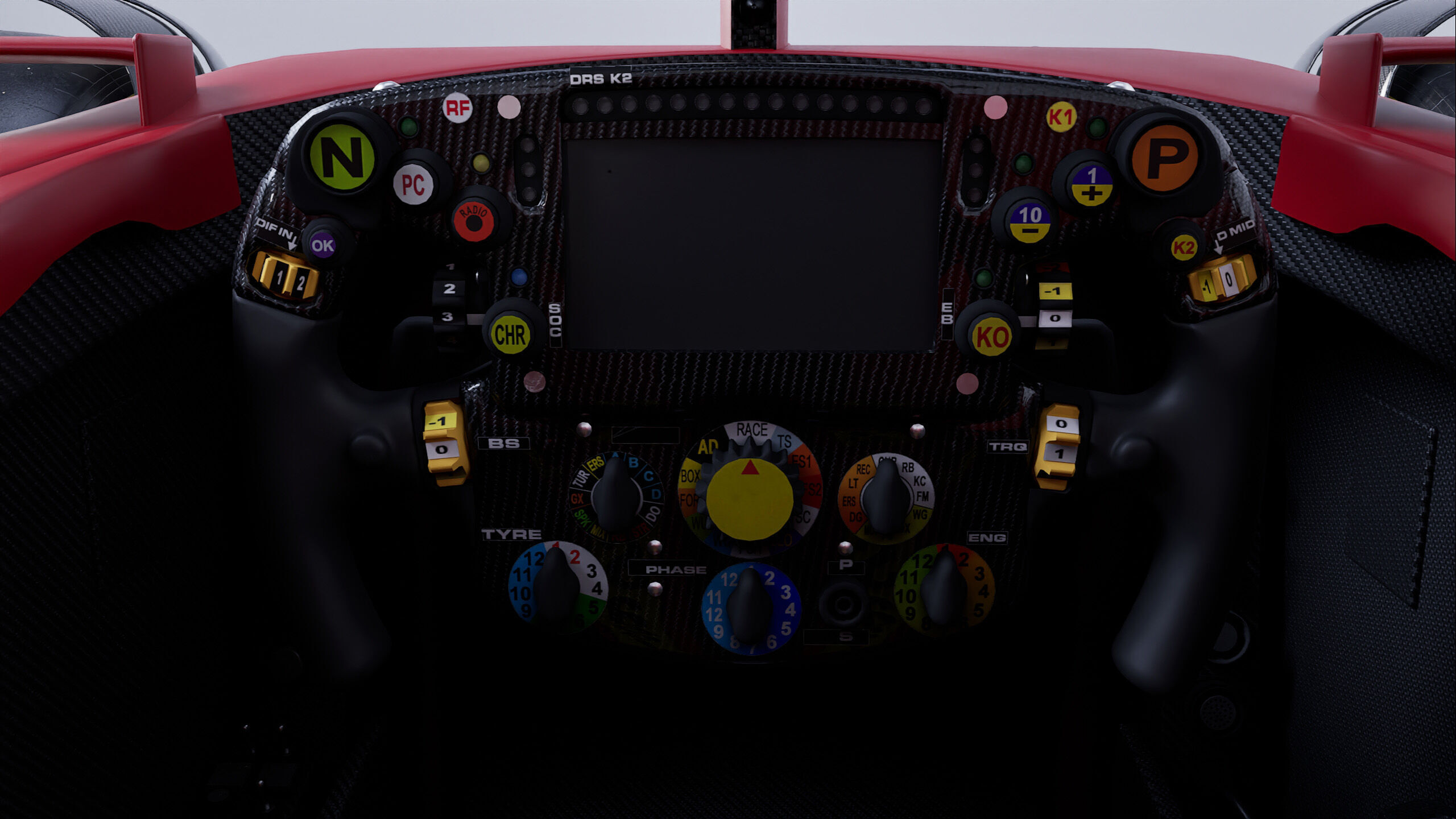 F1 2025 SF-25 Formula 1 Race Car Low-poly 3D model Low-poly 3D model_14