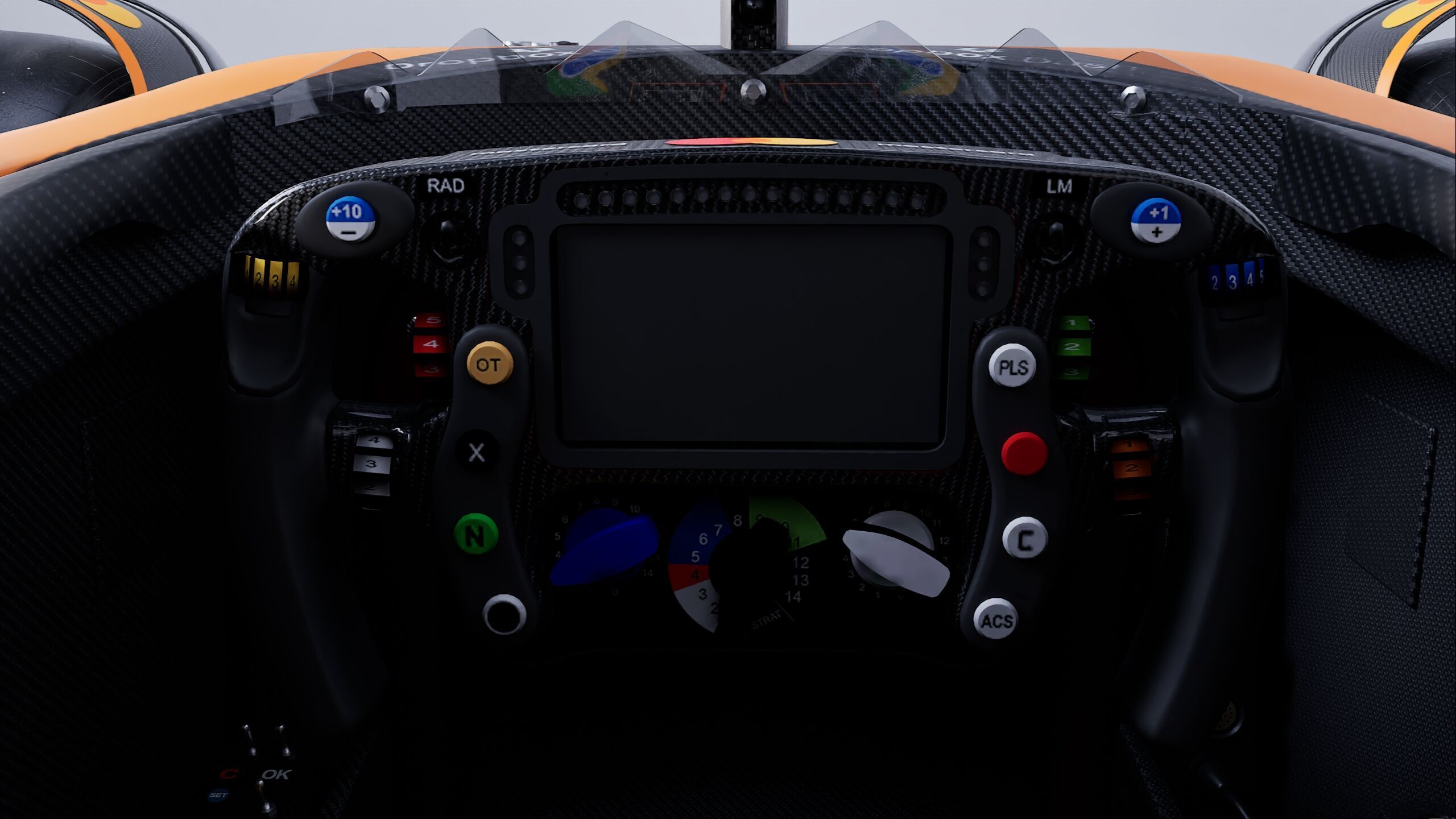 F1 2025 Mclaren MCL39 Formula 1 Race Car Low-poly 3D model Low-poly 3D model_2