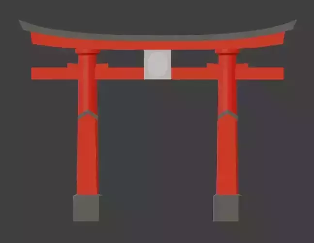 Torii Gates- High-Res Model for Printing