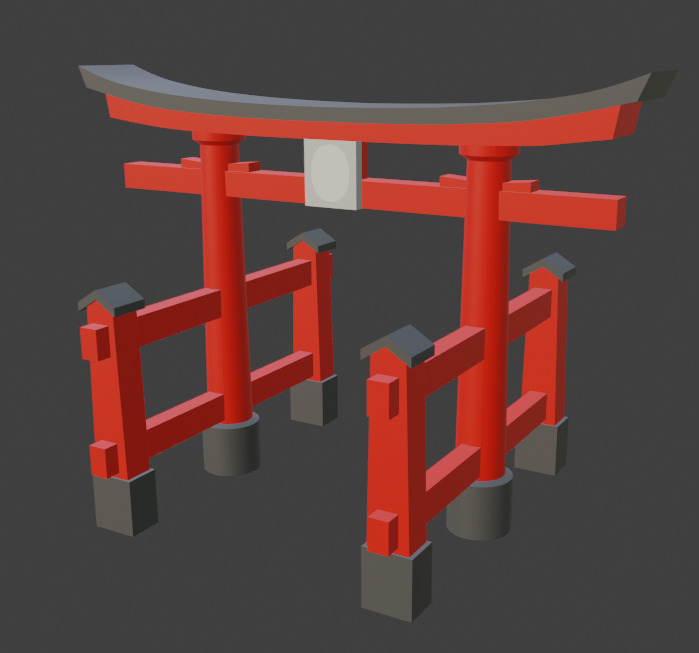 Torii Gates- High-Res Model for Printing 3D print model_2