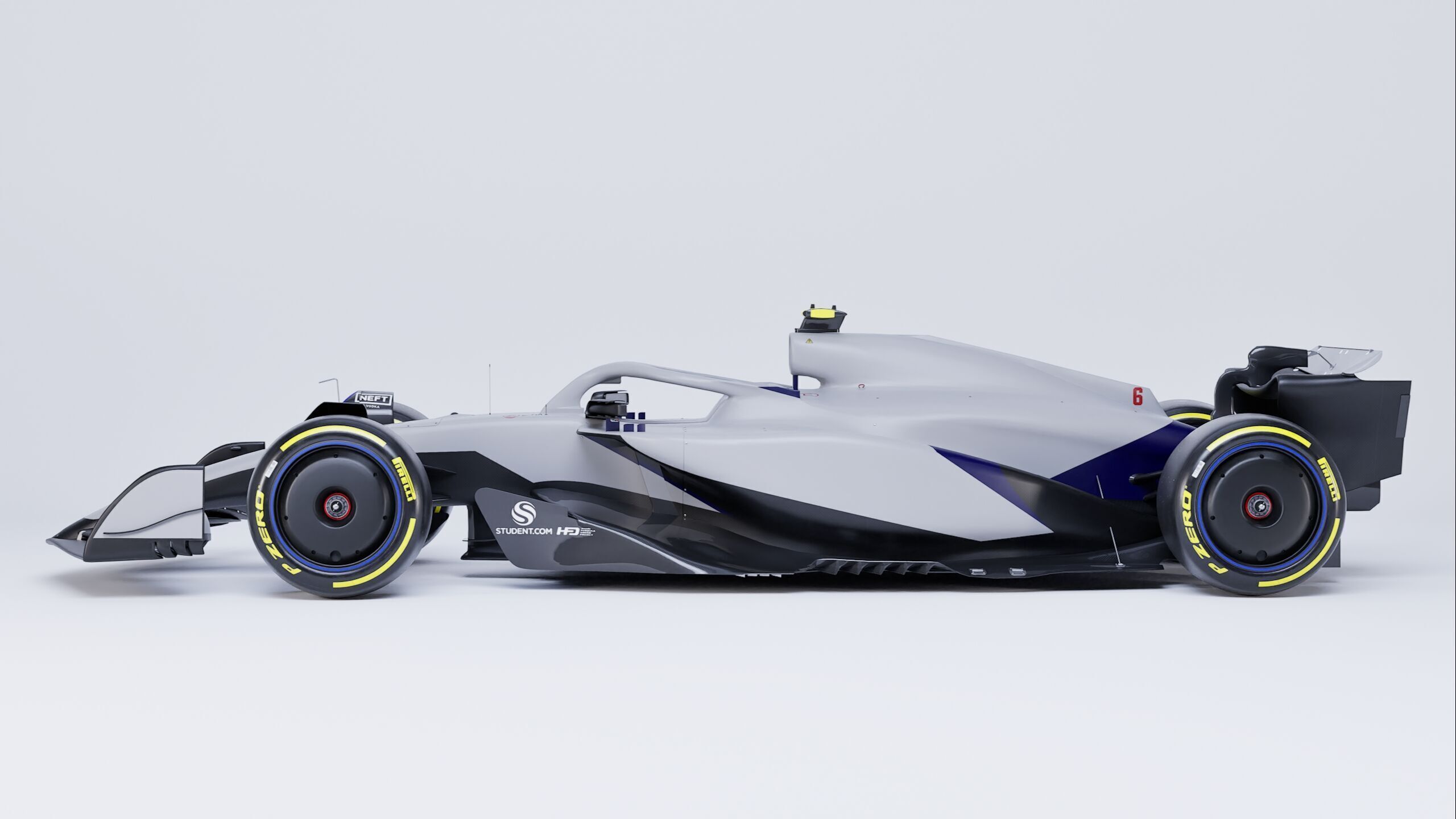 F1 2025 VCARB 02 Formula 1 Race Car Low-poly 3D model Low-poly 3D model_1