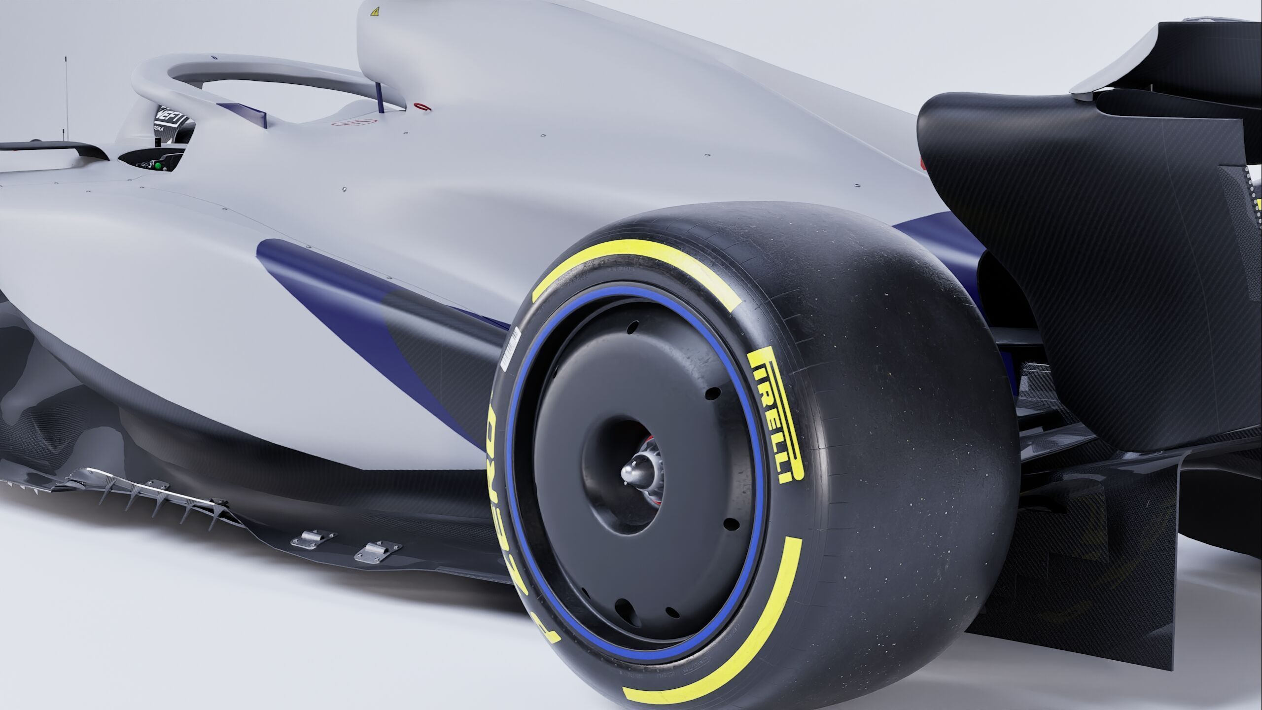 F1 2025 VCARB 02 Formula 1 Race Car Low-poly 3D model Low-poly 3D model_6